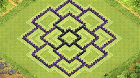 clash of clans defense layout